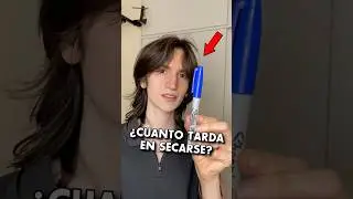 Cu&aacute;nto tiempo tarda en secarse un marcador?