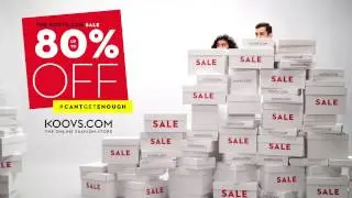 KOOVS.COM #CantGetEnough Sale - Upto 80% OFF