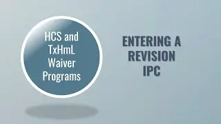 Entering a Revision IPC