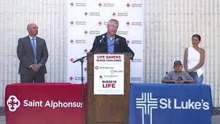 St. Luke's vs. Saint Alphonsus Life Savers Blood Drive 2021