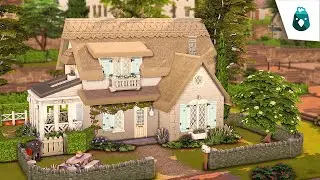 SMALL FAMILY COTTAGE 🌺 | The Sims 4: Cottage Living Speed Build