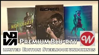 Premium Blu-ray Unboxings | Nightcrawler (Nova), Sicario (FilmArena) & The Shape of Water (weEt)
