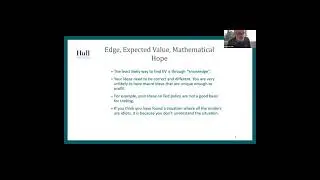 Euan Sinclair Talk to Raleigh Durham Traders Meetup 20210128
