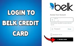 How To Login Belk Credit Card 2024 | Belk Credit Card Account Sign In Guide