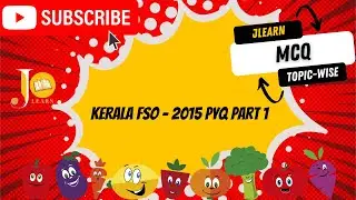 Kerala Food Safety officer Previous Year Question Paper 2015 Part 1