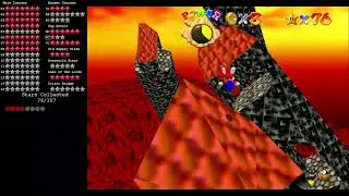 Super Mario 74 Extreme Edition - Devil's Pit (Savestateless)