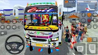 💥BMR VEGA FULLY LIGHTING BEST BUS SIMULATOR GAME PESENJER STATION DROP GAME BUS TOP SPEED TEST GAME 
