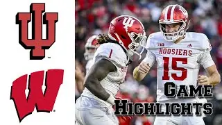 Indiana Hoosiers (No. 2) vs. Wisconsin Badgers | Full Game Highlights | College Football Saturday 