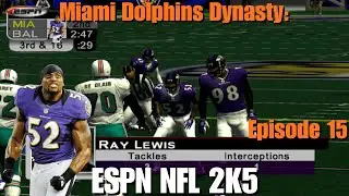 Final Game of the Regular Season! Ep. 15 ESPN NFL 2K5 Miami Dolphins Franchise