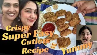 Home Made Crispy Super Easy Cutlets Recipe | Yummy😋 #cutletrecipe #yummy #foodvlog 