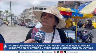 Padres piden control a locales que venden alimentos dentro y fuera de instituciones educativas.