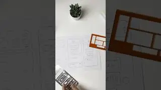 Wireframe to UI Design Process #shorts