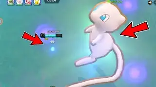 Gigantamax Mew in Pokemon Unite 😆 | Mew double solar beam bug | Pokemon Unite weird bugs