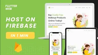 Flutter Web Firebase Hosting #Shorts