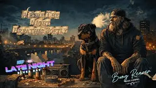 Where The Night Breathes Softly | Deep Blues Rap - Late Night Chill Music