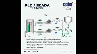 PLC & SCADA Training in Erode | Industrial Automation Course with Placement | C CUBE CAD Erode