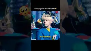 Taejin: Taehyung loves Jin so much #taejin #bts #jin #taehyung #ytshorts #btsshorts