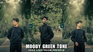 Moody Green Tone Lightroom Presets | Lightroom Photo Editing Presets | Lightroom Editing
