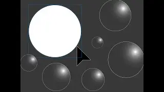 A Simple Transparent Water Bubble In Adobe Illustrator