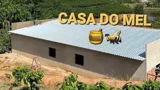 Casa do Mel JULIANO ABELHA, Parte 02 / Como esta ficando 🐝🍯