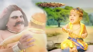 नंदगांव में आया भयानक तूफ़ान || यशोमती मैय्या के नंदलाला || Episode -  43