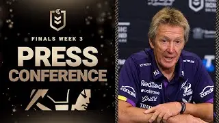 NRL Highlights | NRL Finals 2025 | Melbourne Storm | Press Conference | Week 3