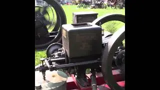 FOOS JR Hit and Miss Engine @ Arcadia MD Steam Show 2022