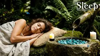 Sleep with Bamboo Water 🍁 Insomnia Relief, Calm Anxiety & Depression, Deep Sleep