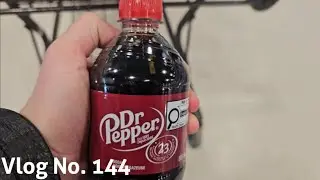 Drinking a bottle of Dr. Pepper on camera (because I got my @$$ kicked on Fortnite) | Vlog No. 144