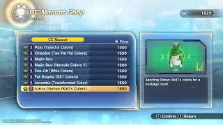Dragon Ball Xenoverse 2 Icarus CC Mascot