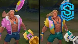 Pool Party Taric Chroma Skins