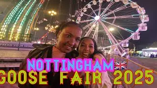 The Goose Fair 2025 Nottingham-Get Big Ride in the UK first Time in The life-it’s Amazing #nottingha