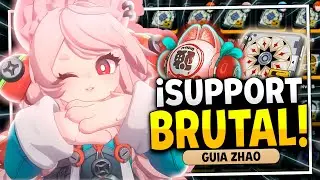 🥵&iquest;Mejor que Astra Yao y&hellip; GRATIS? [Guia y build Zhao] Zenless Zone Zero