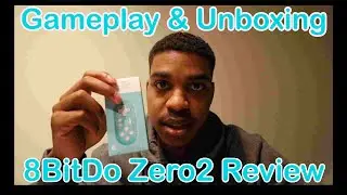 8Bitdo zero 2 unboxing review with gameplay. Giveaway ?