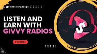 Givvy Radio listening earning app | Online Earning Bangla