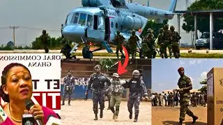 Latest! Military Aircraft Snatch Ballot Box In Tamale? Military Officer Ầrrɛsted For During Special