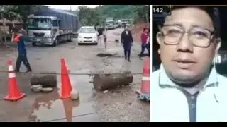 Bloqueos en el Norte de La Paz y Los Yungas contra el Decreto Supremo 5503