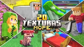 TOP 20 TEXTURAS DE 2024 PARA MINECRAFT PE (BEDROCK)