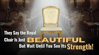 They Say the Royal Chair Is Just Beautiful, But Wait Until You See Its Strength! | Crusher Test