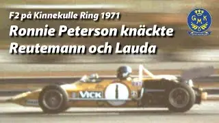GÖTENE MK: Ronnie Peterson vann Formel 2 på Kinnekulle Ring 1971