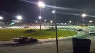 late model race at Auburndale speedway crash at the end