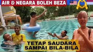 AIR DAN NEGARA BOLEH BEZA, TETAPI SENYUM KAMI SAMA 🇮🇩🤝🇲🇾