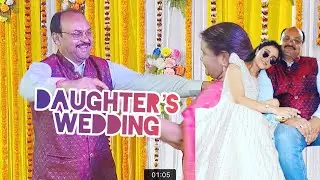 Mummy pappa performance || daughter&rsquo;s sangeet || couples goal || meri makhana || old song sangeet