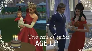 ROYAL FAMILY LEGACY S1E21 : Two sets of twins age up !