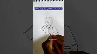 Easy teacher drawing | teacher's day #drawing #teachersday #superbhandwriting
