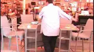 #4202 MSE Patio Bar Set $99