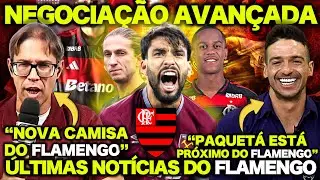 AVANÇOU! PAQUETÁ ESTÁ PRÓXIMO do FLAMENGO ! NOVO MANTO do MENGÃO 2026 ! NOTÍCIAS DO FLAMENGO