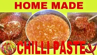 Chilli paste | Home made | Chilli garlic paste