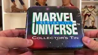 Marvel Universe Series 3 Trading Card Tin Unboxing & Overview