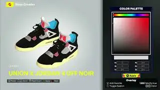 NBA 2K25 Next Gen Shoe Creator -Jordan 4 